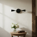 Cargar imagen en el visor de la Galería, Mobilux Line Minimalist Vanity Light Fixture - Mid Century Bathroom Sconce
