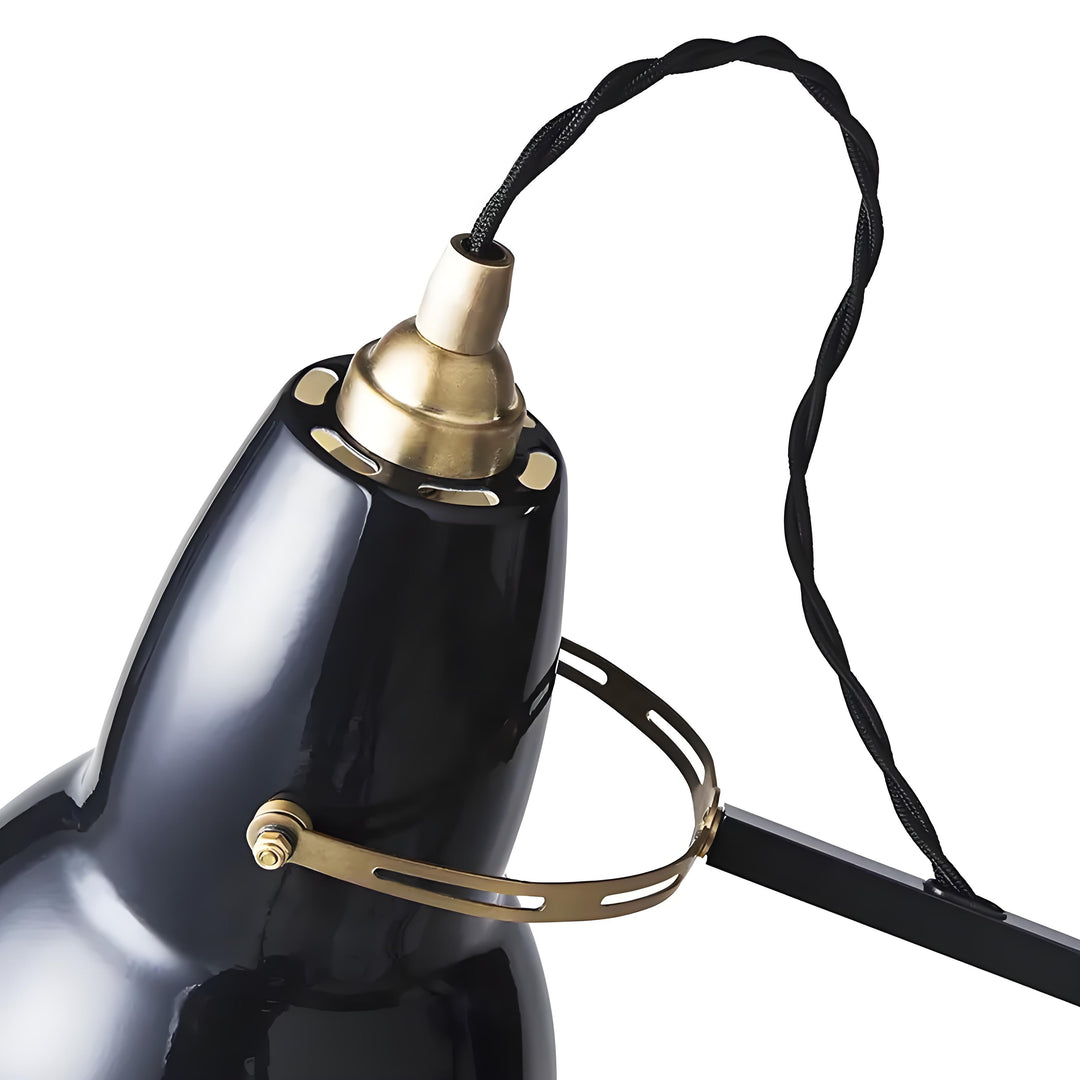 Lampe murale moderne réglable Modryx avec support Abat-jour en aluminium élégant pour espace de vie