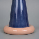 Load image into Gallery viewer, Close view of glossy ceramic lamp base