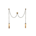 Bild in Gallery-Viewer laden, Carved Alabaster Hardwired Chandelier