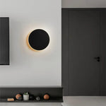 Bild in Gallery-Viewer laden, Moderne nordische runde Aluminium Minimalistische LED-Wandleuchte