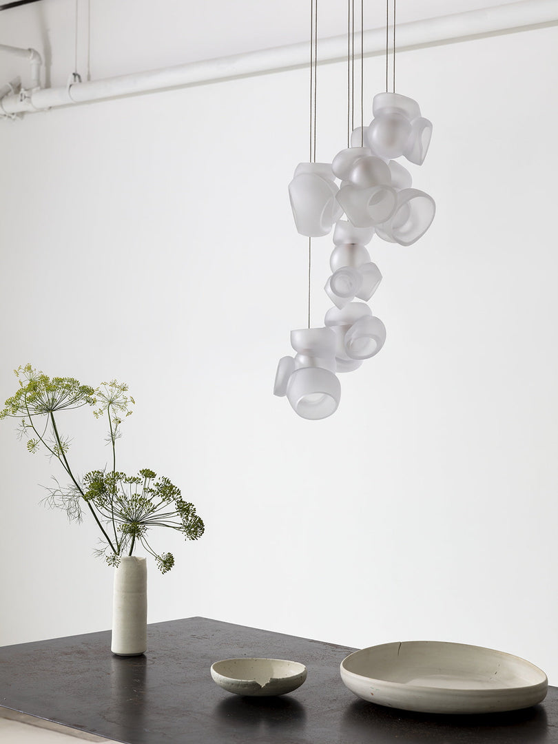 Suspension en verre traité