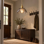 Cargar imagen en el visor de la Galería, Vintage Flower Glass Pendant Lamp