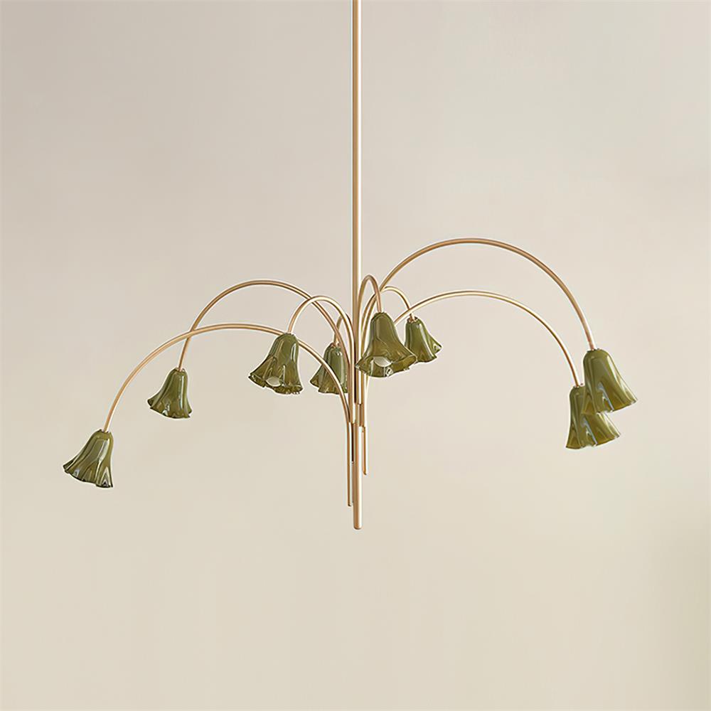 Bellina Modern Blooming Flower Chandelier – Soft Ambient Lighting for Contemporary Spaces