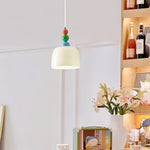 Bild in Gallery-Viewer laden, Colorful Beaded Glass Plug-In Pendant