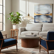 Lámpara colgante de cuenco acanalado de metal y vidrio vintage nórdico Solrib – Iluminación para decoración del hogar