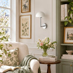 Cargar imagen en el visor de la Galería, Modern Half-Moon Glass Wall Lamp