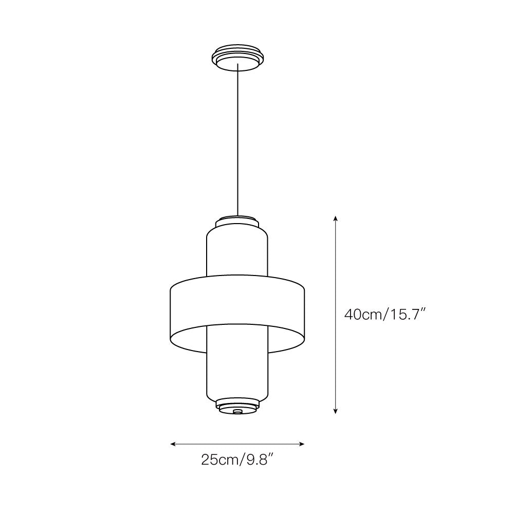 Lampe suspendue Melrose