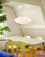 Bild in Gallery-Viewer laden, White Geometric Wire Swag Pendant Light