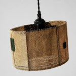 Bild in Gallery-Viewer laden, Natural Loofah Woven Pendant Lamp Wabi Sabi Patchwork Hanging Light