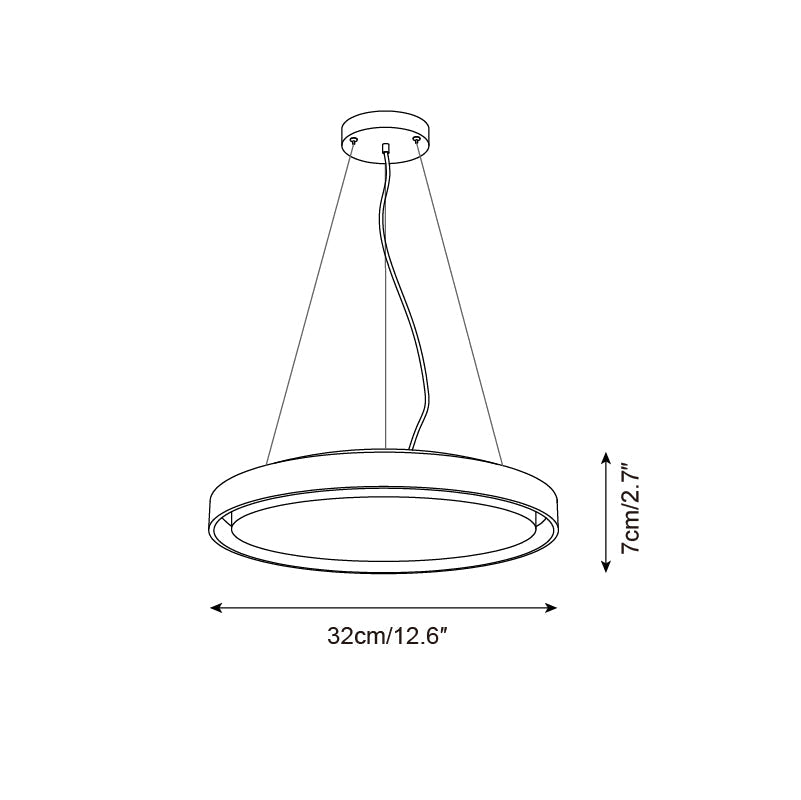 Lampe suspendue Stonix