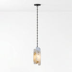 Bild in Gallery-Viewer laden, Frosted Cylinder Shade Chain Hardwired Chandelier
