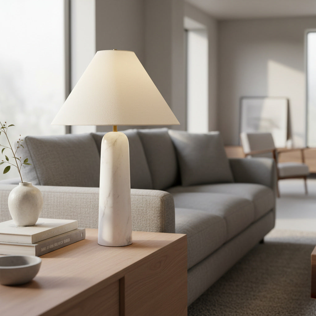 Albi Minimalistische dekorative Tischleuchte mit ausgewogenen Proportionen - Nachttisch- und Schreibtischbeleuchtung