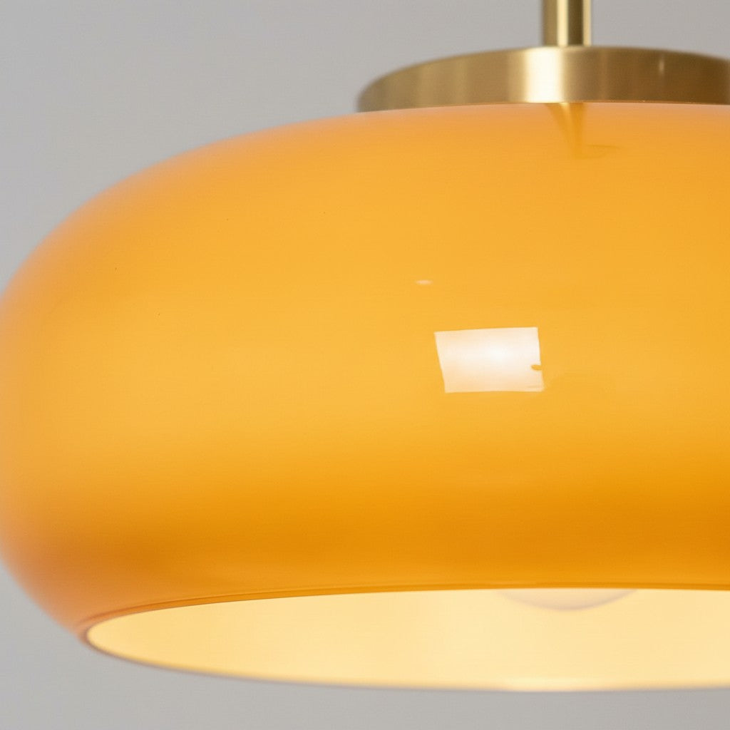 Suspension en verre ronde Havelo - Suspension Bauhaus pour la maison N51