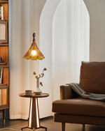 Bild in Gallery-Viewer laden, Colorful Decorative Glass Plug-In Swag Pendant