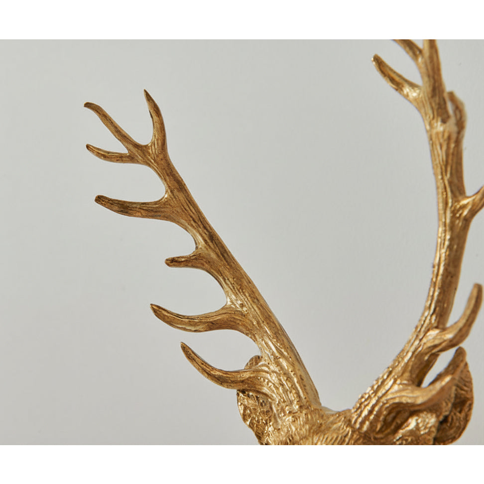 Antler Kristall Wandleuchte