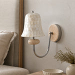 Bild in Gallery-Viewer laden, Mother-of-Pearl and Stone Wall Sconce