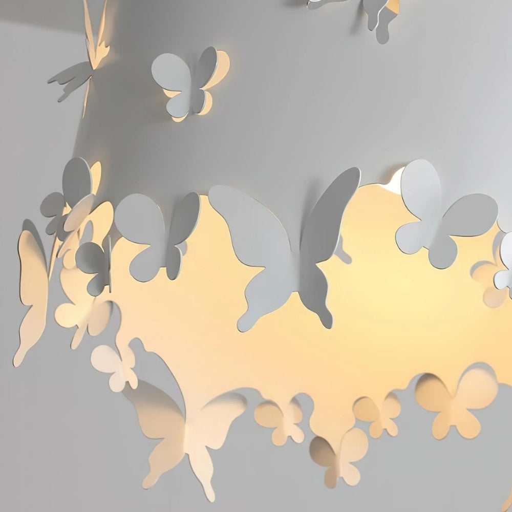 Lampe Suspendue Alaria Design - Suspension Artistique avec Ombre Ambiante pour Salon