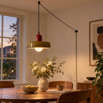 Charger l'image dans la visionneuse de galerie, Bauhaus Colorful Glass Plug-In Pendant Light