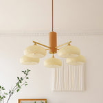 Load image into Gallery viewer, Elliptical Persimmon Chandelier

