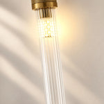 Bild in Gallery-Viewer laden, Vintage Glass Double Wall Lamp with Long Rod