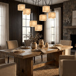 Bild in Gallery-Viewer laden, Frosted Alabaster Multi-Light Hardwired Chandelier