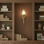 Bild in Gallery-Viewer laden, Moderne Alabaster-Wandlampe – Französische elegante Wandleuchte für Schlafzimmer, Wohnzimmer, Flur