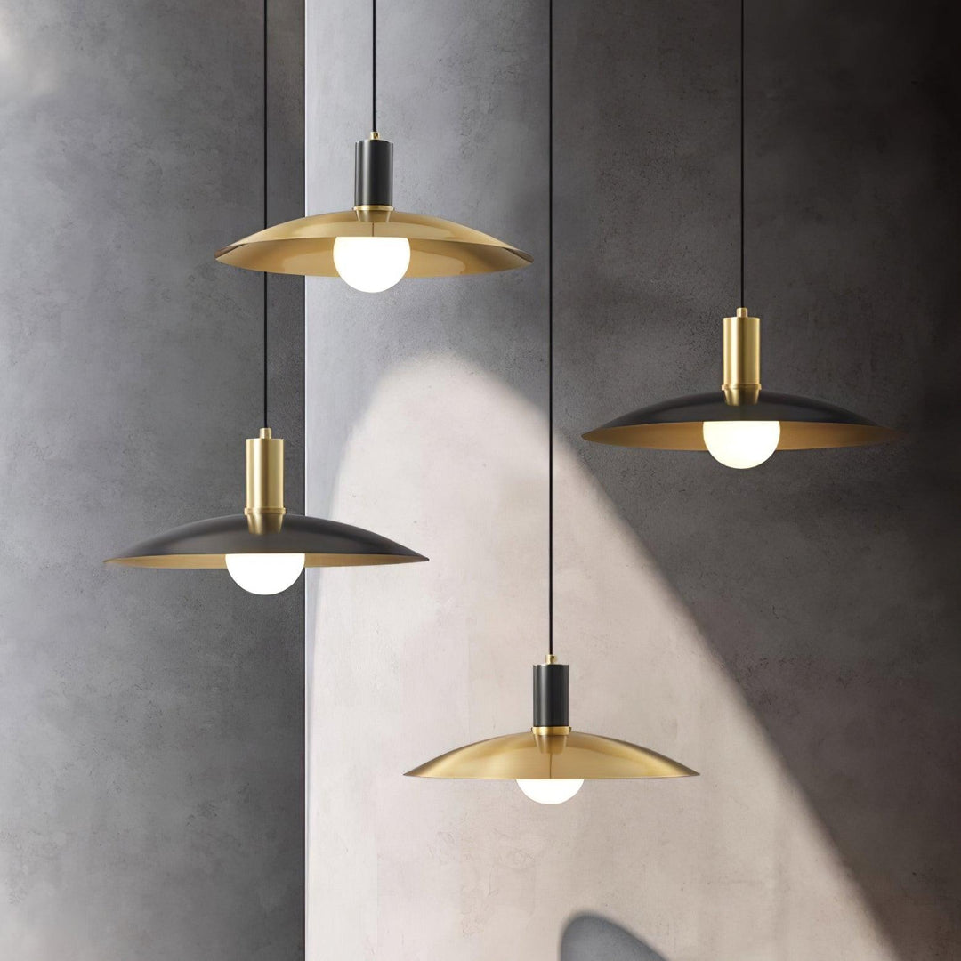 Lámpara colgante Brass Flared