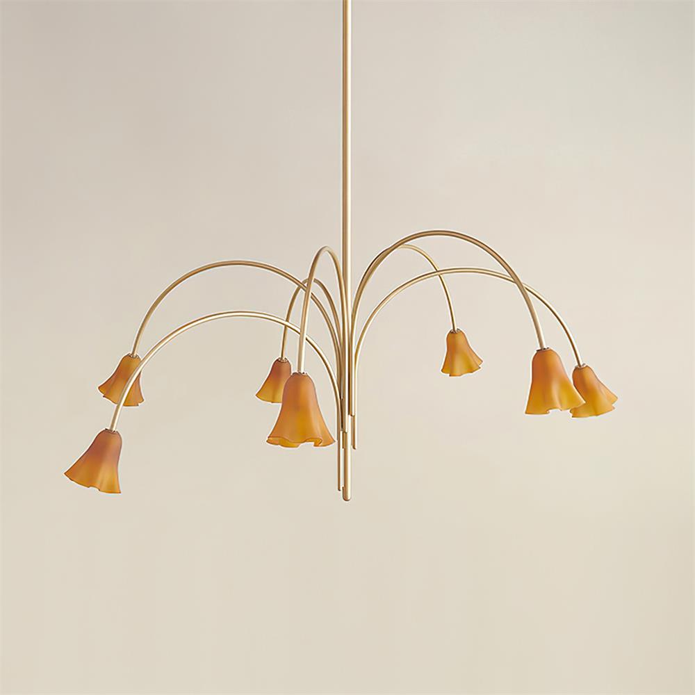 Bellina Modern Blooming Flower Chandelier – Soft Ambient Lighting for Contemporary Spaces