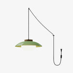 Bild in Gallery-Viewer laden, Saucer Plastic Plug-In Pendant Lamp