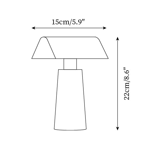 Lámpara de mesa Caret