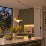 Charger l'image dans la visionneuse de galerie, Bauhaus Colorful Glass Plug-In Pendant Light
