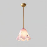 Charger l&#39;image dans la visionneuse de galerie, Bellina Wave-Edge Glass Pendant Lamp — Organic Contemporary Style for Dining &amp; Living

