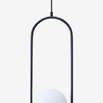 Charger l'image dans la visionneuse de galerie, Suspension Moderne Halozen - Lampe Suspendue Décorative au Profil Ovale Doux pour Salon