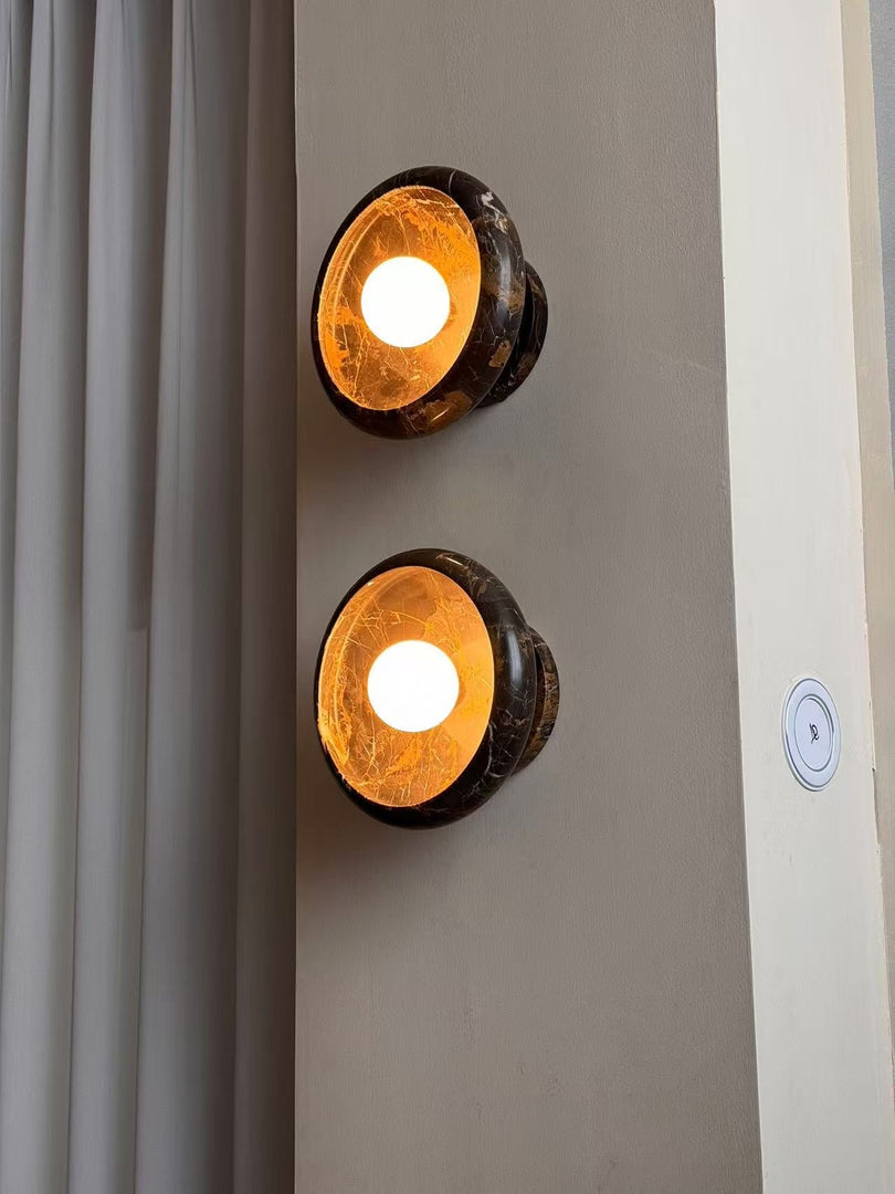 Lampe murale en marbre Piedra