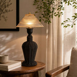 Bild in Gallery-Viewer laden, Decorative table lamp for bedroom or reading corner