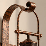 Bild in Gallery-Viewer laden, Patterned metal scrollwork