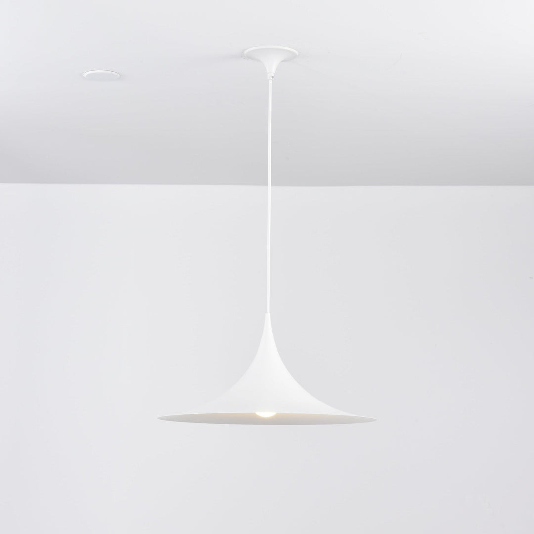 Arch-Shaped Aluminum Plug-In Pendant Light