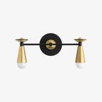 Charger l&#39;image dans la visionneuse de galerie, Pyralis Cone Modern Art Deco Lighting - Vintage Style Vanity Sconce Light

