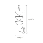 Cargar imagen en el visor de la Galería, Lámpara de pared triple de alabastro
