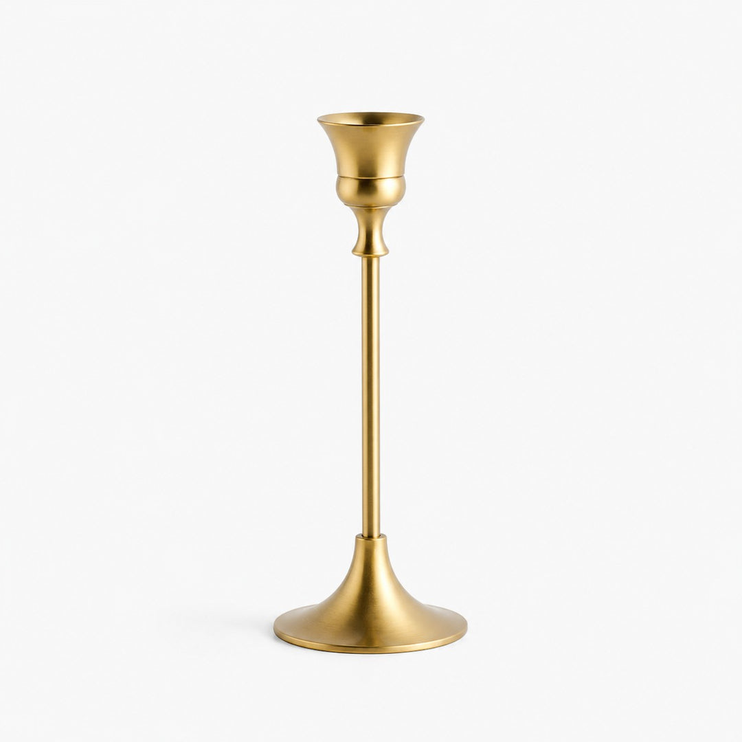 Vintage Brass Single Taper Candle Holder
