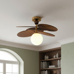 Charger l'image dans la visionneuse de galerie, Lustre à feuilles en cascade Orrise - Métal et bois modernes pour chambres et salons