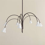 Load image into Gallery viewer, Flora Glass Chandelier

