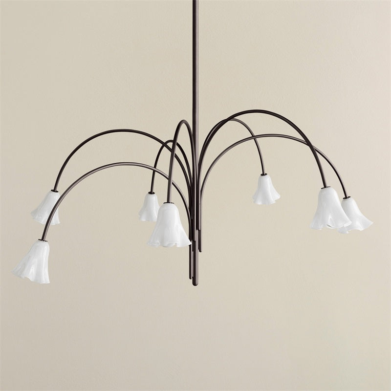 Flora Glass Chandelier