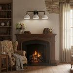 Cargar imagen en el visor de la Galería, Conique Metal Industrial Vanity Light  - Modern Bathroom Lighting Fixture
