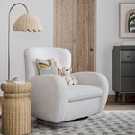 Load image into Gallery viewer, Olvara Arched Rattan Floor Lamp - Boho Chic Natural Woven Lighting
