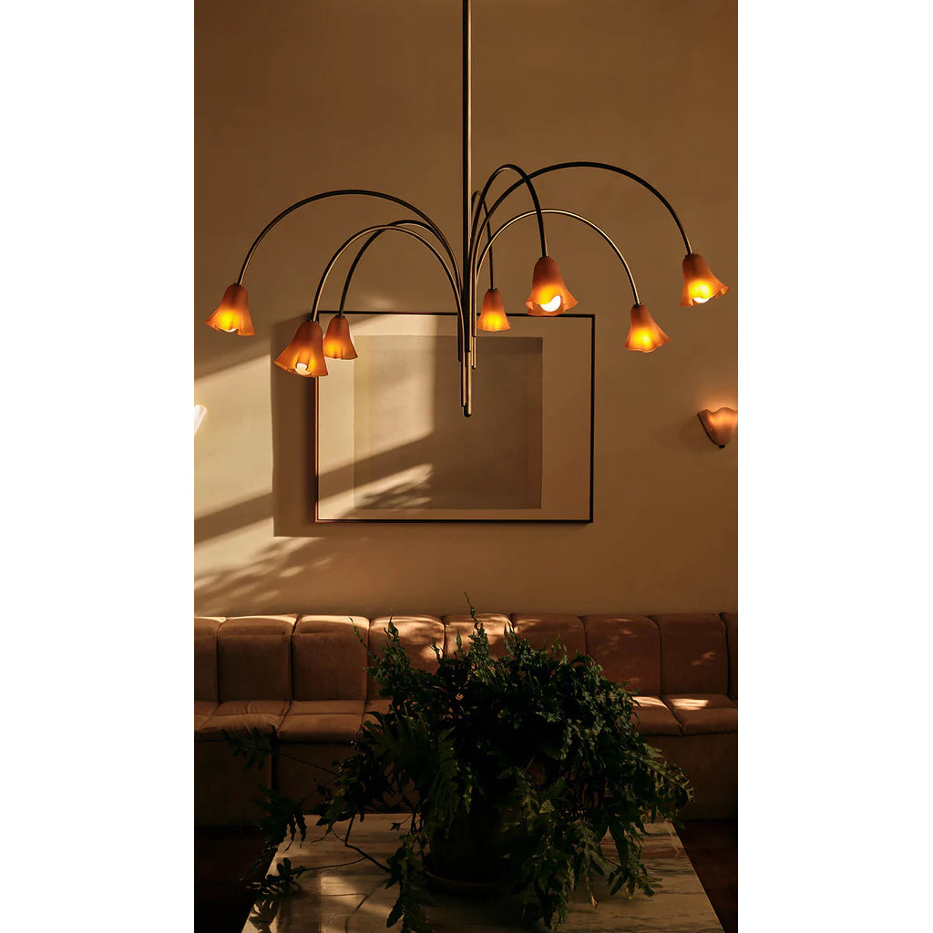 Flora Glass Chandelier