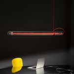 Bild in Gallery-Viewer laden, Tubular Lineare LED Pendelleuchte