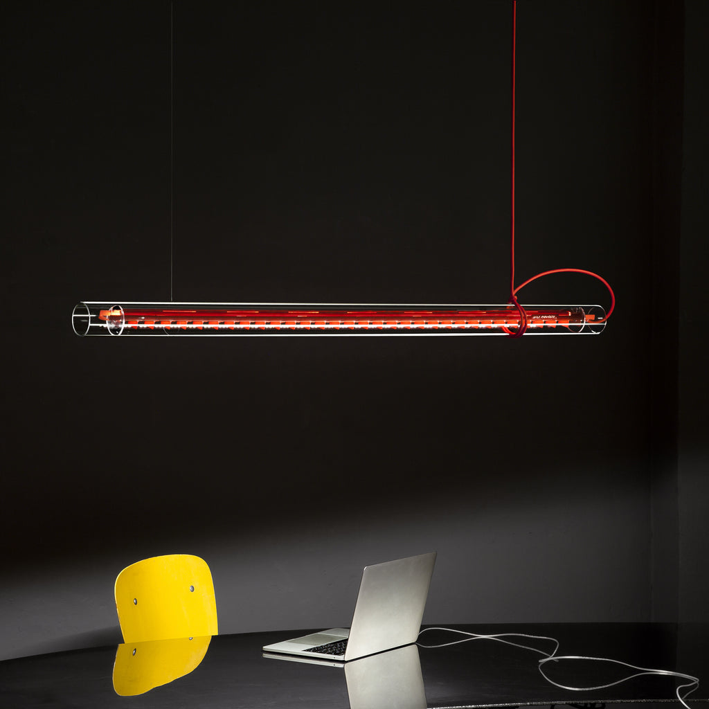 Tubular Lineare LED Pendelleuchte