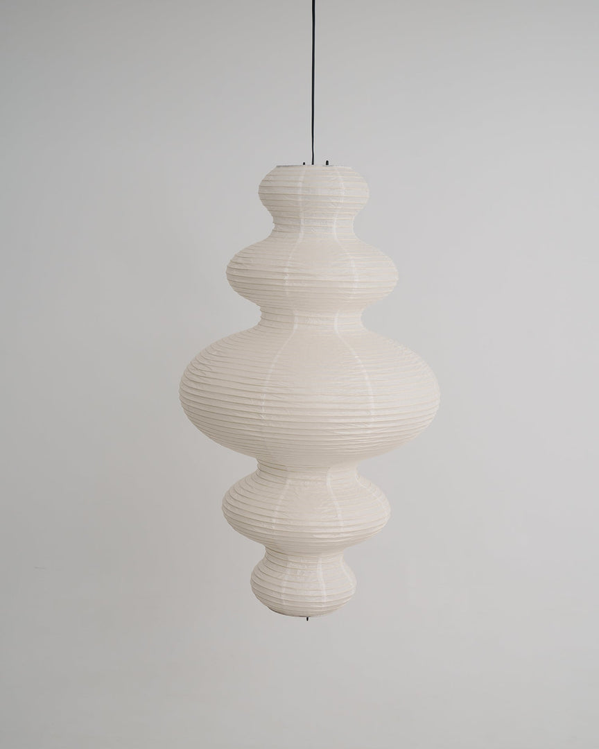 Stacked Mulberry Paper Swag Pendant